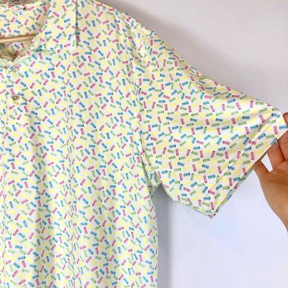 Peter Millar Mens XL Summer Comfort Golf "Truly" Seltzer Polo EXCLUSIVE EDITION - Picture 5 of 8